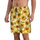thumbnail image 2 of Fotbe Sunflowers Trajes de Baño Estampados para Hombre, Shorts de Verano de Secado Rápido, Ropa de Playa, Bañadores-Medium, 2 of 6