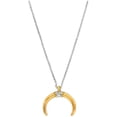 thumbnail image 1 of Alex And Ani Horn Two Tone One Size Necklace PC17ENHS, 1 of 4