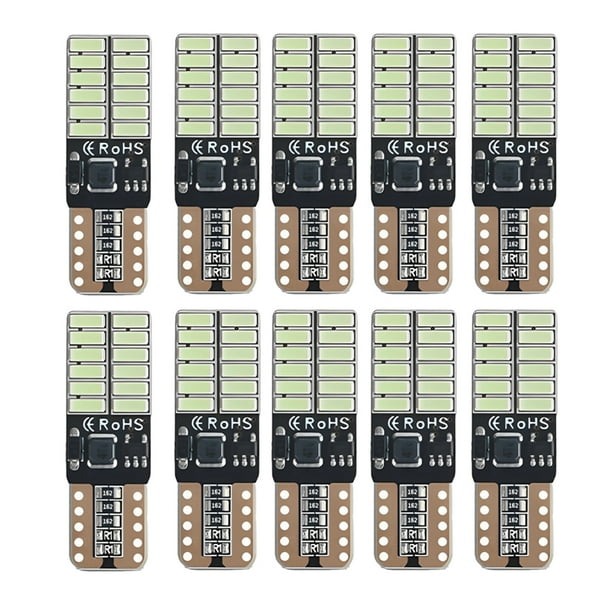 Speravity 10 piezas Universal matrícula maletero posición luz surtido coche intermitente lámpara intermitente DRL iluminación automotriz Vehículos, repuestos y accesorios Mis Azul Speravity VI018453-02