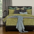 thumbnail image 4 of SIScovers Mixology Padma 6-piece Bed Cap Comforter Set with Sewn Corners Olive California King 6 Piece Mid-Century Modern, 4 of 5