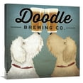 thumbnail image 1 of Global Gallery's 'Doodle Beer Double' By Ryan Fowler Stretched Canvas Wall Art, 1 of 4