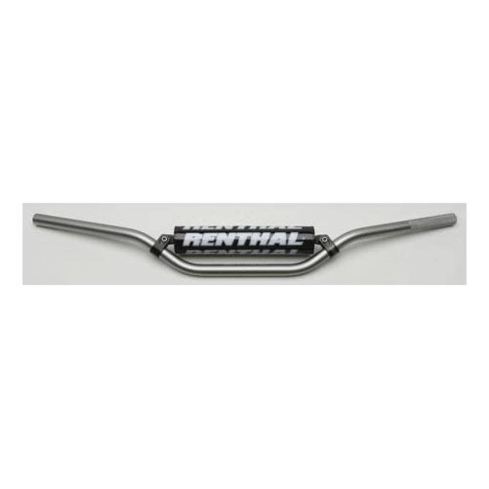 Renthal 784-03-SI-03-219 Silver 7/8 Aluminum Handlebar 