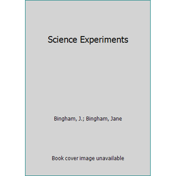 Pre-Owned Science Experiments (Unknown) 0881105155 9780881105155