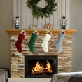 thumbnail image 3 of Dalrosia Christmas Stockings, 4 Pack Large Size Cable Knitted Fireplace Hanging Stockings for Family Holiday Xmas Party Decor, 3 of 4