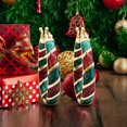 thumbnail image 3 of Christmas Earrings for Women Personality Enamel U Shape Hoop Earrings Christmas Jewelry Gifts, 3 of 4
