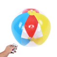 thumbnail image 1 of Beach Ball 40cm Floating Inflatable Pool Toy Waterproof with LED Light for Party Pool Decoration Garden, 1 of 3
