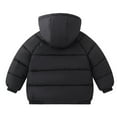 thumbnail image 4 of Vedolay Child Coats Printing Hooded Zipper Kids Girls Coat Outwear Black,110, 4 of 4