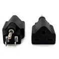 thumbnail image 4 of Portable 110-120V to 220-240V Plug Adapter Black 5-15P To 6-15R, 4 of 4