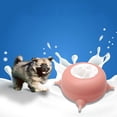 thumbnail image 4 of Tazón para animales Salvador Alimentador portátil de silicona para perros Alimentador de leche para cachorros Rosado, 4 of 9