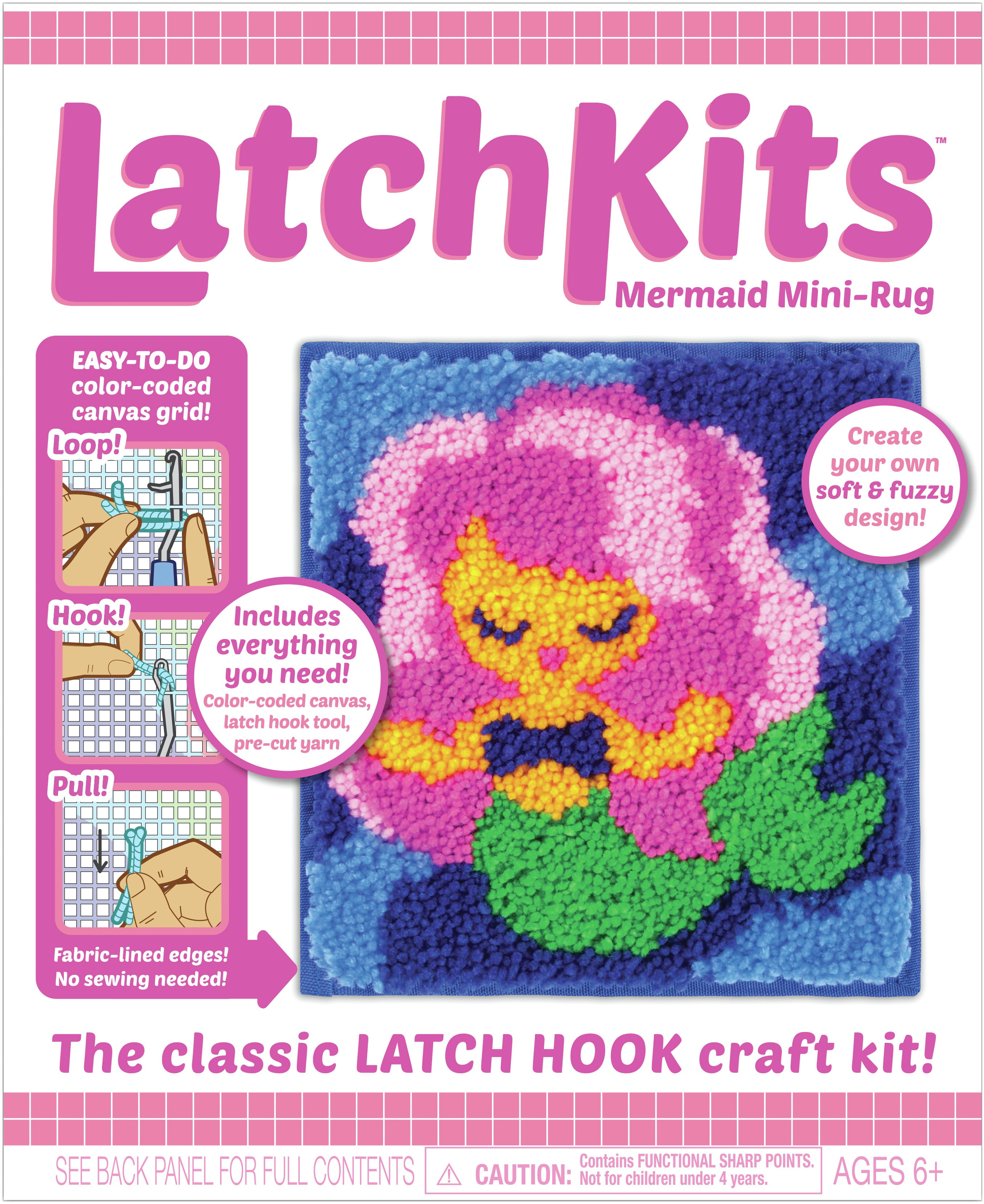 Latch Kit Mini Rug - Mermaid
