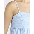 thumbnail image 4 of Free Assembly Women's Pleated Cotton Mini Dress, Sizes XS-XXXL, 4 of 5