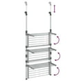 thumbnail image 4 of vidaXL 3-Tier Hanging Laundry Drying Rack Aluminium, 4 of 5