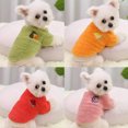 thumbnail image 2 of Ropa cálida para perros y gatos de dos patas para otoño e invierno, ropa para perros pequeños, medianos y grandes, ropa de osito de peluche para Año Nuevo, 2 of 5