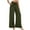 1# Army Green, variant on Pants for Women Wide Leg Dress Pants Casual High Waist Drawstring Palazzo Lounge Pants Comfy Loose Trousers with Pocke
