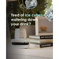 thumbnail image 2 of Allocacoc CupCooler Instant Cold GREY; Rapid Drink Chilling Plate with Aluminum Cup, 2 of 8