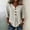 A4 Grey, variant on GILIGEGE Womens Tops Dressy Casual 3/4 Ruffle Sleeve Henley Shirts for Women Decorative Button Front Loose Fit Casual Work Tops Summer Vacation Outfits Fashion Exquisite Print T Shirt White