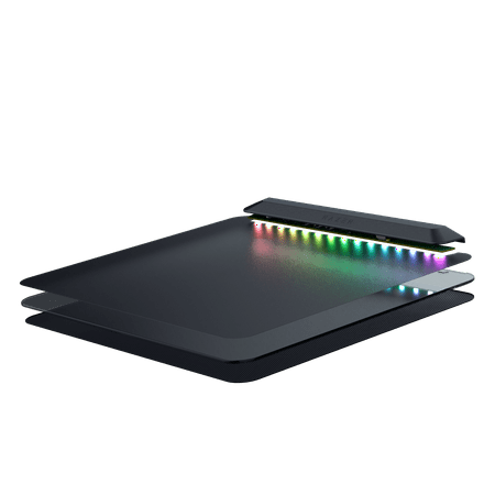 Razer - Firefly V2 Pro Micro-Textured Surface Gaming Mouse Pad with Chroma RGB Lighting - Black