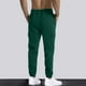 thumbnail image 4 of Pantalones largos para hombre, lisos, informales, con cintura elástica y bolsillos, deportivos, 4 of 7