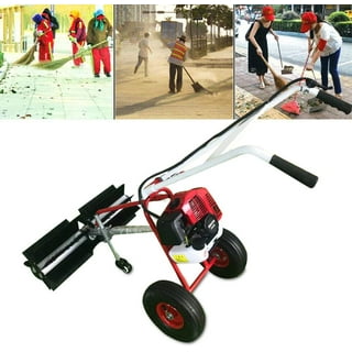 Bensink Rotary Power Broom and Sweeper - Gas Powered Broom