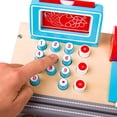 thumbnail image 2 of Caja registradora de madera Bigjigs Toys con escáner, juego de simulación, 2 of 9