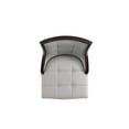 thumbnail image 6 of Manhattan Comfort Fifth 31.5" Faux Leather Barstool in Gray (Set of 3), 6 of 7