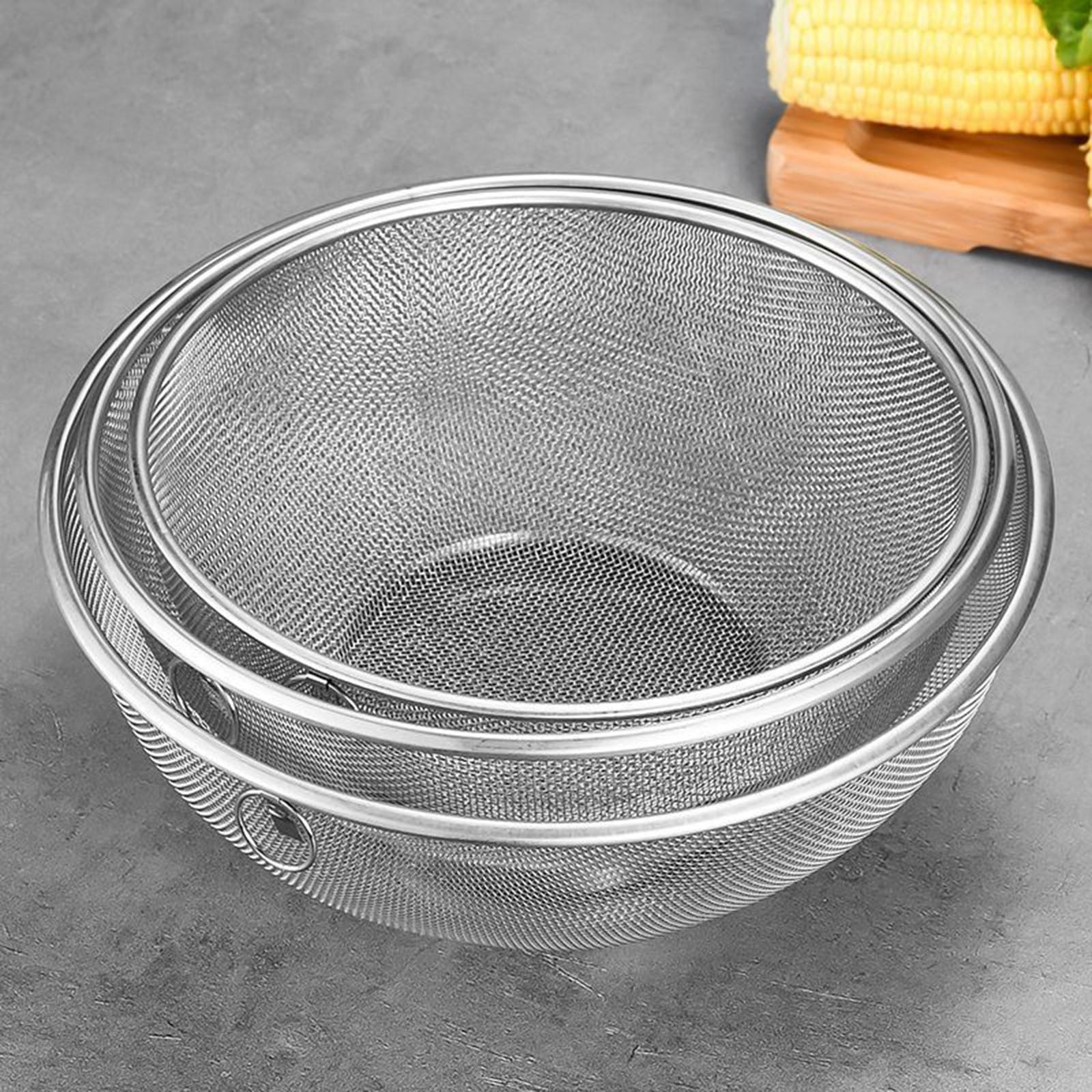 Bol De Lavage De Riz En Acier Inoxydable A On