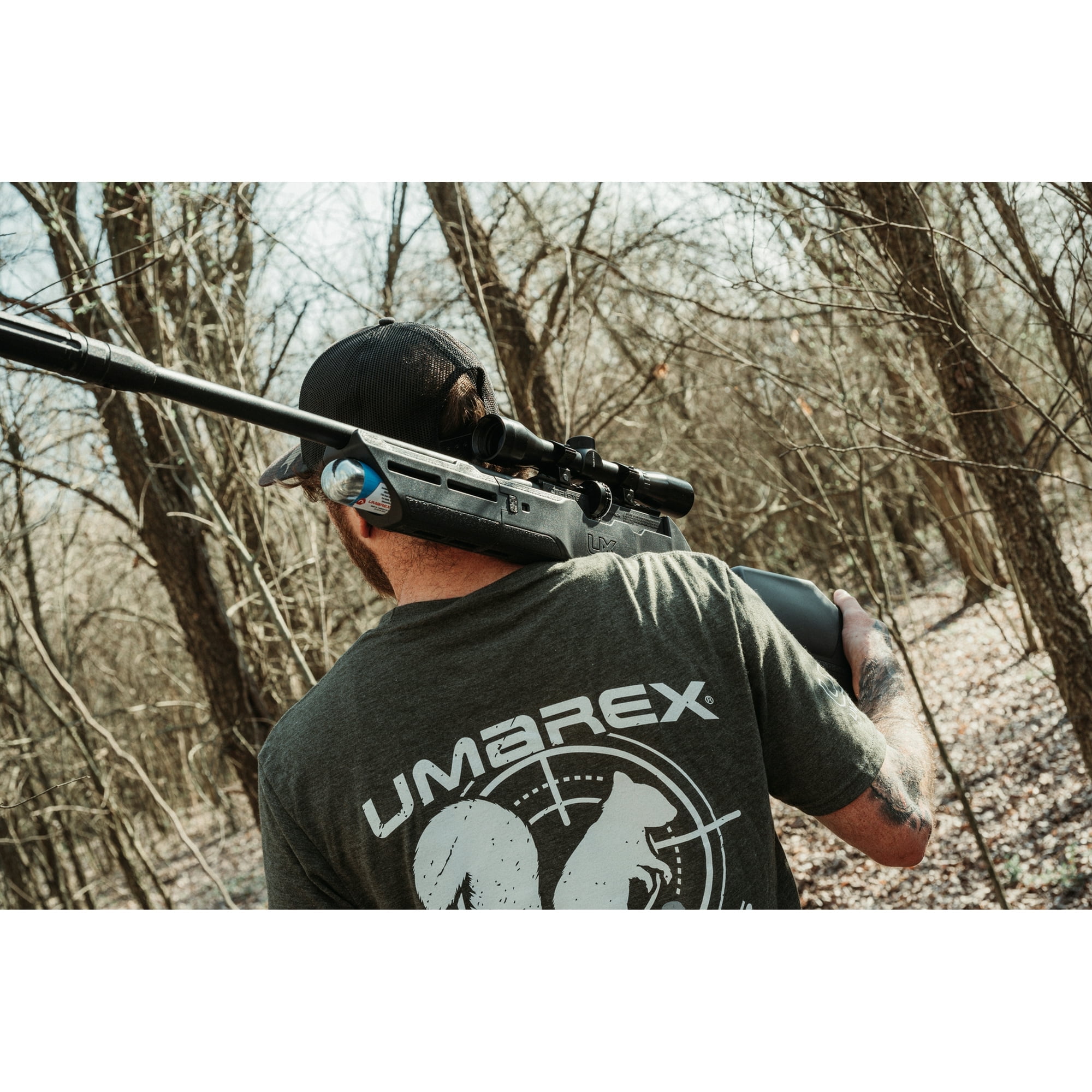 Umarex Komplete NCR .177 PCP Air Rifle - 1025 FPS with Lead, 1125 FPS with Alloy, Includes NitroAir Cartridge, 12-Round Magazine, 4x32 Scope, M-LOK Rail