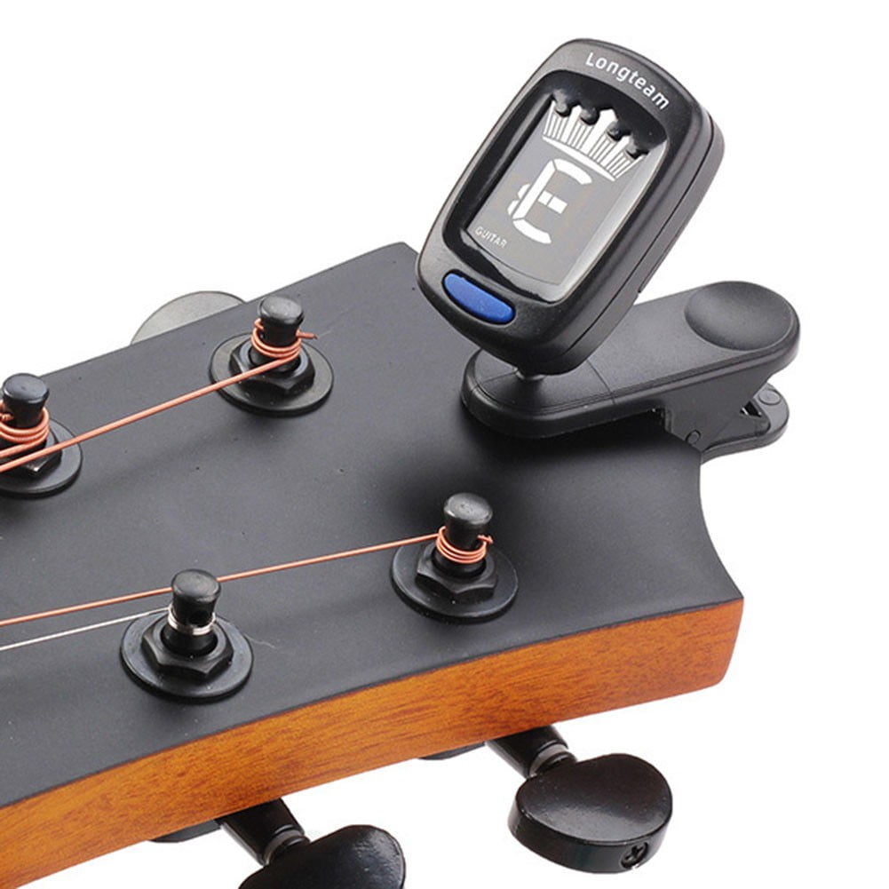 Colorful ClipOn Guitar Tuner for Acoustic Guitar Bass Ukulele with