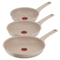 thumbnail image 1 of Juego de Sartenes T-Fal Delight 3 piezas de 20, 24 y 28 cm Beige, 1 of 4