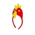 thumbnail image 6 of Afdoent Toddler Girl Clothes Girls Cute Chicken Dress Up Outfit With 3D Red Chick Headband Bow Tie Skirt And Tail For Toddler Kids Party One Size, 6 of 7