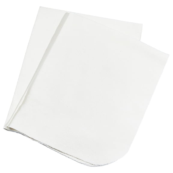 2Pcs Chamois Cloth Shammy Towel 40 * 29cm Suede Car Wash Towel Fiber Glasses Cleaning Cloth White Absorbent Fast Drying Suede Car Wash Cloth