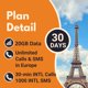 thumbnail image 2 of Tarjeta SIM ROAMING SAVER Orange Holiday 20 GB por 30 días, 2 of 7