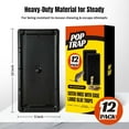 thumbnail image 5 of Rat Trap Heavy Duty & Large - 12 Pack, Super Sticky Mouse Trap with Ultra-Strong Glue, Mouse Glue Trap with Scent of Peanut Butter for Indoor & Outdoor, Non-Toxic & Long-Lasting, 5 of 7