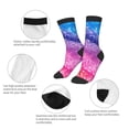 thumbnail image 3 of Uemuo Rainbow Glitter Cute Printed Kids Boys Socks Seamless Crew Socks Crazy Funny Athletic Sport Socks for Children, 3 of 5