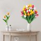 thumbnail image 3 of 15 tulipanes artificiales de poliuretano - Ideales for ramos de boda de primavera, arreglos florales, fiestas en casa y decoración de oficinas., 3 of 6