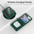 thumbnail image 6 of Oupeigar for Motorola Razr 2024/Razr 2025 Armor Phone Case,with Hinge Cover,Screen Protector,Anti Scrach,Shockproof All-Inclusive Phone Case-Green, 6 of 10