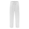 thumbnail image 4 of Mens Lounge Pants With Pockets Baggy Pants For Men Wide Leg Sweatpants for Women Men Baggy Casual Drawstring Sweat Pants Trendy Athletic Clothes, 4 of 7