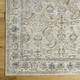 thumbnail image 6 of Mark&Day Area Rugs, 2x3 Stepfon Traditional Medium Brown Area Rug, Light Slate Off-White Ice Blue Carpet for Living Room, Bedroom or Kitchen (2' x 2'11"), 6 of 7