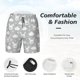 thumbnail image 3 of Fotbe Rabbit And Cloud Traje de Baño para Hombre – Shorts de Natación de Secado Rápido con Forro y Bolsillos-XX-Large, 3 of 6