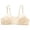 Beige, variant on Girls Teen Solid Seamless Puberty Mild Support Daily Youth Inner Layer Wear Bras