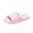 Pink, variant on Willtoo Quick‑Drain Shower Slide Slippers, Soft Thick Cushioned Open Toe Slides, Non‑Slip Lightweight Indoor Bathroom Home Sandals for Women