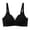 Black, variant on Taqqpue Women Wirefree Bras for Women Full Coverage No Underwire Everyday Bras Comfortable Wireless Push Up Bras
