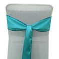 thumbnail image 2 of Darling Souvenir Pack Of 10 Satin Chair Sashes Bow Sash For Wedding & Events Supplies Party Decoration Chair Cover Sash - Colors Available, 2 of 6