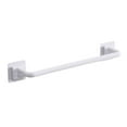 thumbnail image 1 of Étagère Murale de Cuisine de Barre de Serviette Unique Étagère d'Organisation Tige Auto-Adhésive Rack Punch Libre Réutilisable Porte-Toilette Hôtel Blanc 24.5cm, 1 of 8