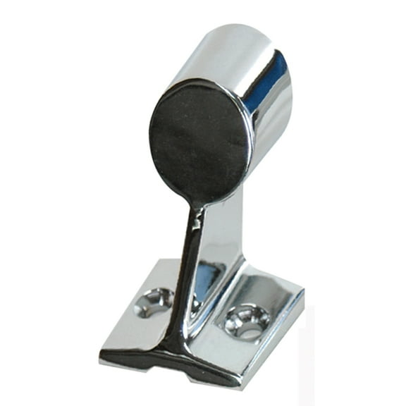 Whitecap S-1488C 60° Aft Handrail Stanchion - 7/8" x 1-1/2", CP/Zamac