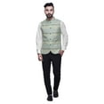 thumbnail image 2 of Atasi Geometric Marriage Ethnic Coat For Men Printed Nehru Jacket Mens Bandhgala Casual Vest Jacket-Medium, 2 of 6