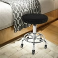 thumbnail image 4 of NUOLUX Cubierta Para Taburete Redondo De PU Impermeable Ideal Para Sillas Giratorias Y Bares, 4 of 7