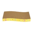 thumbnail image 2 of HCBY Cat Scratcher, 16.9x8.2x1.1in Thickened Corrugated Cardboard Pad, Reversible Durable Scratch Lounge, Multi-Functional Mat for Indoor Cats, 2 of 6