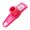 Red, variant on Mini Mandoline Slicer, Handheld Garlic Slicer & Mincer, Ginger Garlic Grater with Container, Kitchen Garlic Prep Tool, Portable Garlic Cutter for Cloves, Easy Grip Handheld Kitchen Tool,Green