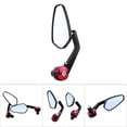 thumbnail image 4 of Motorcycle Rear View Mirrors,Side Rearview Mirror,Universal Aluminum Motorcycle 7/8" Handle Bar End Back Rearview Side Mirrors, 4 of 7